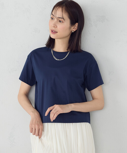 セール】ボックスシルエット クロップド丈 Tシャツ（Tシャツ