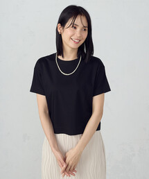COMME CA ISM | ボックスシルエット　クロップド丈Ｔシャツ(Tシャツ/カットソー)
