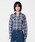 BEEDEN�i�r�[�f���j�́uCOMPACT ZIP UP CHECK SHIRT�i�V���c/�u���E�X�j�v�b�l�C�r�[