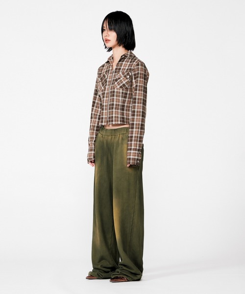 COMPACT ZIP UP CHECK SHIRT（シャツ/ブラウス）｜BEEDEN（ビーデン