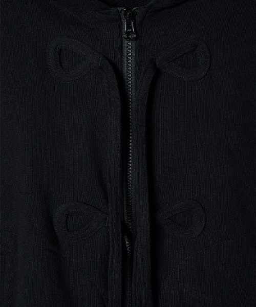 ribbon zip hoodie（パーカー）｜soduk（スドーク）の
