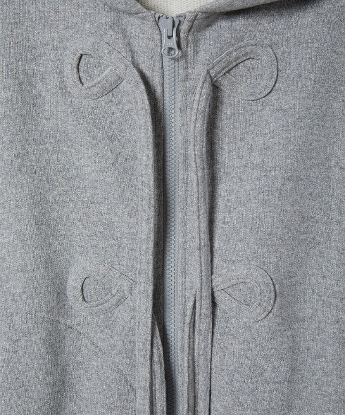 トップス soduk ribbon zip hoodie ribbon zip hoodie（パーカー）｜soduk（スドーク）の
