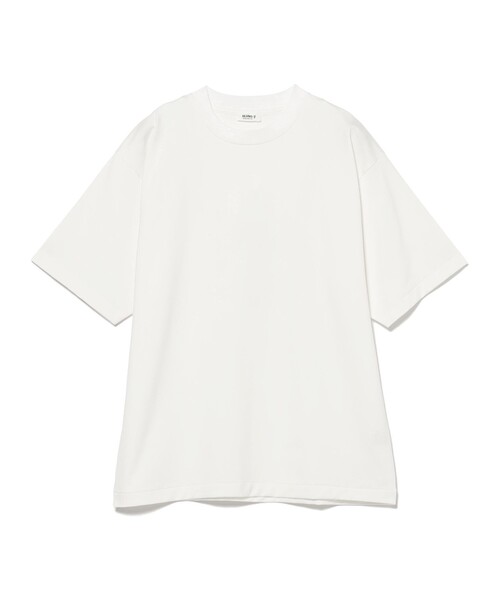 BEAMS F（ビームスエフ）の「コーコランコットン ショートスリーブ クルーネック コンフォートフィット Tシャツ（Tシャツ/カットソー・メンズ・ブラック/ナチュラル/ホワイト/チャコールグレー・M/L/XL/S）」の5枚目の写真