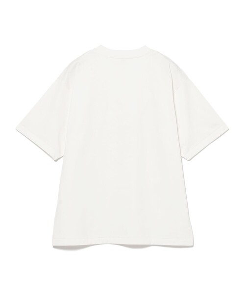 BEAMS F（ビームスエフ）の「コーコランコットン ショートスリーブ クルーネック コンフォートフィット Tシャツ（Tシャツ/カットソー・メンズ・ブラック/ナチュラル/ホワイト/チャコールグレー・M/L/XL/S）」の9枚目の写真