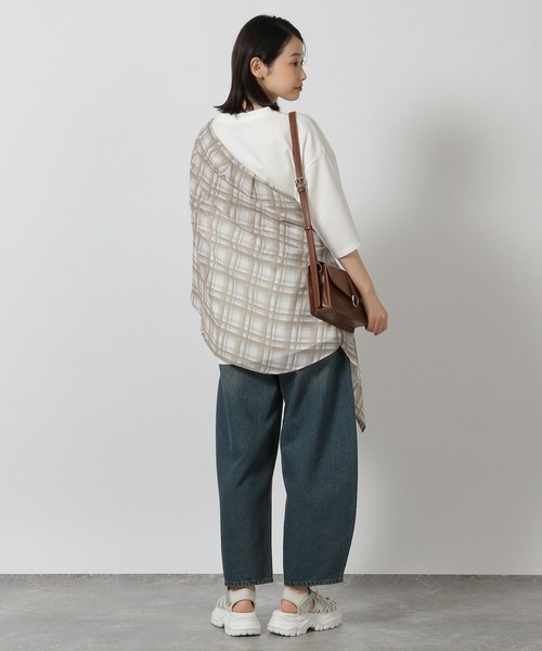 LAKOLE（ラコレ）の「Dリングベルトショルダーバッグ / 450029（ショルダーバッグ・レディース・ブラック/オフホワイト/ブラウン・FREE）」の6枚目の写真