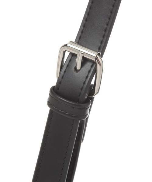 LAKOLE（ラコレ）の「Dリングベルトショルダーバッグ / 450029（ショルダーバッグ・レディース・ブラック/オフホワイト/ブラウン・FREE）」の12枚目の写真