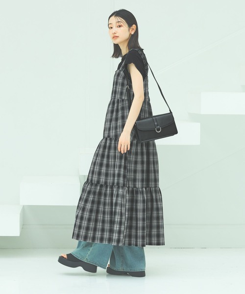 LAKOLE（ラコレ）の「Dリングベルトショルダーバッグ / 450029（ショルダーバッグ・レディース・ブラック/オフホワイト/ブラウン・FREE）」の21枚目の写真