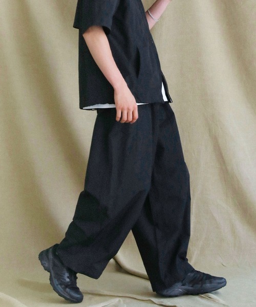 VERON（ヴァロン）の「コットンナイロンギャバ US ARMY ファティーグワイドイージーバルーンパンツ（その他パンツ・メンズ・オリーブ/カーキ/ブラック・M/L）」の21枚目の写真