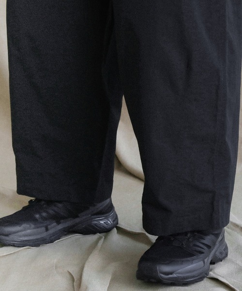 VERON（ヴァロン）の「コットンナイロンギャバ US ARMY ファティーグワイドイージーバルーンパンツ（その他パンツ・メンズ・オリーブ/カーキ/ブラック・M/L）」の5枚目の写真