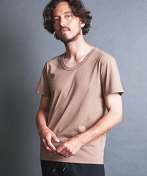 SUPIMA CTN BASIC U/N TEE S/S:スーピマコットン ベーシック Uネック 半袖 TEE シャツ