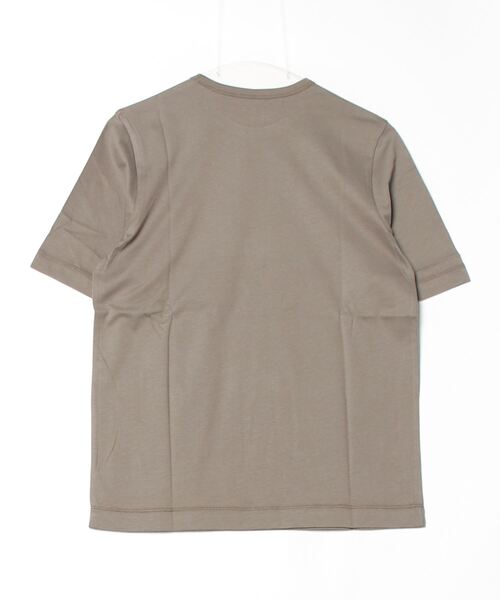 three dots（スリードッツ）の「サンデッドジャージー クルーネックTシャツ New James（Tシャツ/カットソー・メンズ・ダークオリーブ/ブラウン系その他・LARGE/X-LARGE/SMALL/MEDIUM）」の3枚目の写真