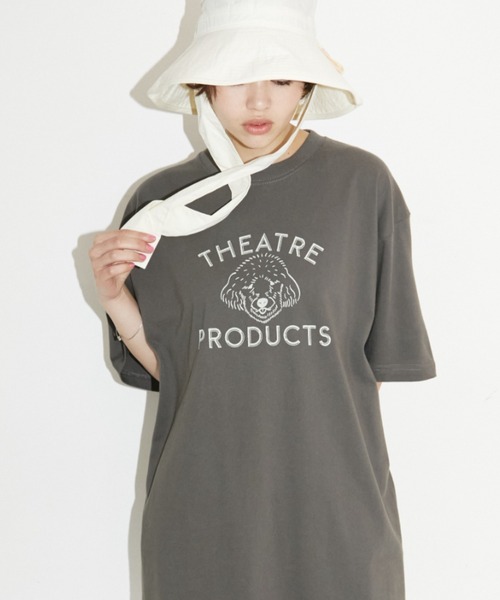 THEATRE PRODUCTS（シアタープロダクツ）の「DOGイラストプリントTシャツ（Tシャツ/カットソー・レディース・ホワイト/ブラック・FREE）」の19枚目の写真