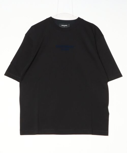 DSQUARED2(ディースクエアード)の「Loose Fit Tee Logo/0261(Tシャツ/カットソー・メンズ・ホワイト/ブラック・L/XL/S/M)」の2枚目の写真