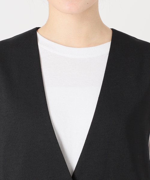 JOURNAL STANDARD relume（ジャーナルスタンダード　レリューム）の「《追加2》ノーカラージレ（ベスト・レディース・ベージュ/ブラック・FREE）」の20枚目の写真