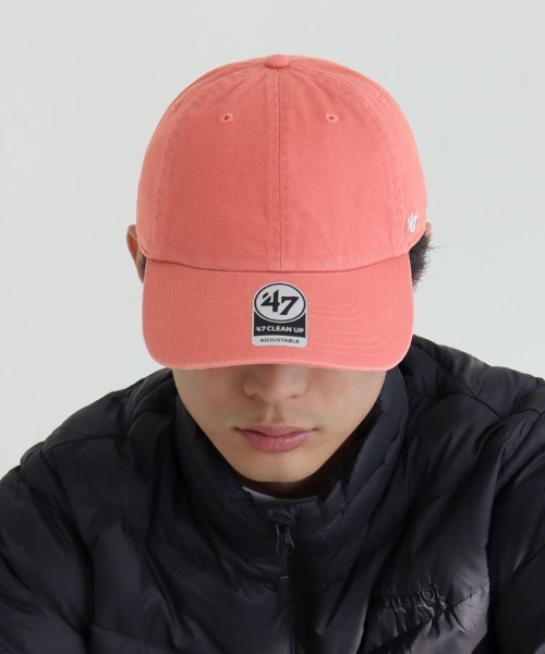 '47（フォーティーセブン）の「【'47】FLAT '47 CLEAN UP BLANK ('47 クリーンナップ フラット 無地) / 14カラー（キャップ・メンズ・レッド系その他/ブルー系その他/ホワイト/グリーン系その他/イエロー/ブラック/レッド/ナチュラル/ブルー系その他2/カーキ/チャコール/ブルー系その他3/ブラウン/ネイビー・F）」の14枚目の写真