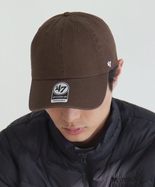 '47（フォーティーセブン）の「【'47】FLAT '47 CLEAN UP BLANK ('47 クリーンナップ フラット 無地) / 14カラー（キャップ・メンズ・レッド系その他/ブルー系その他/ホワイト/グリーン系その他/イエロー/ブラック/レッド/ナチュラル/ブルー系その他2/カーキ/チャコール/ブルー系その他3/ブラウン/ネイビー・F）」の5枚目の写真