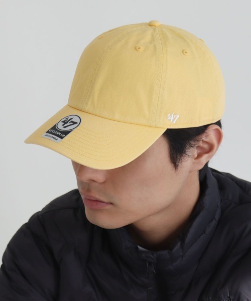 '47（フォーティーセブン）の「【'47】FLAT '47 CLEAN UP BLANK ('47 クリーンナップ フラット 無地) / 14カラー（キャップ・メンズ・レッド系その他/ブルー系その他/ホワイト/グリーン系その他/イエロー/ブラック/レッド/ナチュラル/ブルー系その他2/カーキ/チャコール/ブルー系その他3/ブラウン/ネイビー・F）」の12枚目の写真