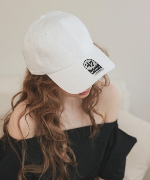 '47（フォーティーセブン）の「【'47】FLAT '47 CLEAN UP BLANK ('47 クリーンナップ フラット 無地) / 14カラー（キャップ・メンズ・レッド系その他/ブルー系その他/ホワイト/グリーン系その他/イエロー/ブラック/レッド/ナチュラル/ブルー系その他2/カーキ/チャコール/ブルー系その他3/ブラウン/ネイビー・F）」の21枚目の写真