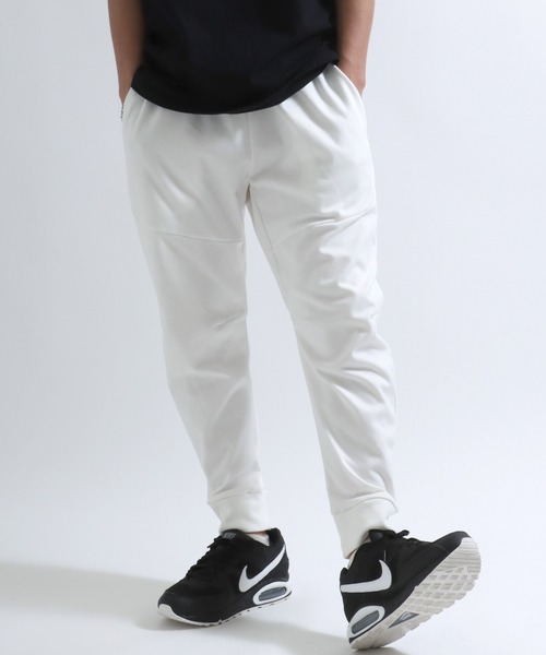 Salong hameu（サロン ハミュー）の「反射リフレクタープリント搭載 ポンチスウェットジョガーパンツ メンズ レディース ユニセックス（スウェットパンツ・メンズ・ブラック/グレー/チャコールグレー/ホワイト/ネイビー・M/L/XL）」の2枚目の写真