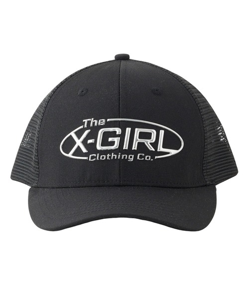METALLIC LOGO 6PANEL MESH CAP（キャップ）｜X-girl（エックス