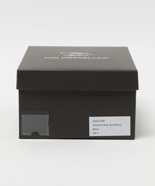 FOX UMBRELLAS（フォックスアンブレラズ）の「＜FOX UMBRELLAS＞RB ショート サイドゴア ブーツ（レインシューズ・レディース・ブラック・UK 4/UK 5/UK 3）」の11枚目の写真