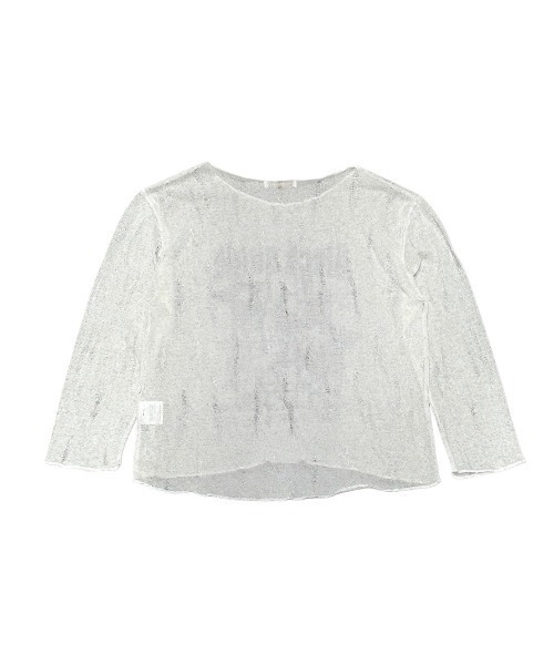 THETOE ザ トゥーSHOREDITCH DAMAGE KNIT ホワイト Shoreditch Damage Knit – THE TOÉ