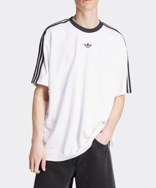 【adidas】アディカラー ジャカード ジャージー Tシャツ アディダス アディカラー ジャカード ジャージー / 半袖Tシャツ