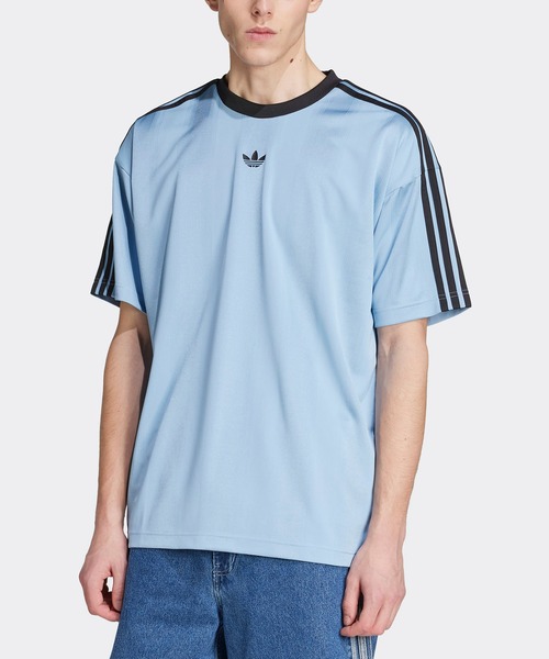 【adidas】アディカラー ジャカード ジャージー Tシャツ アディダス アディカラー ジャカード ジャージー / 半袖Tシャツ