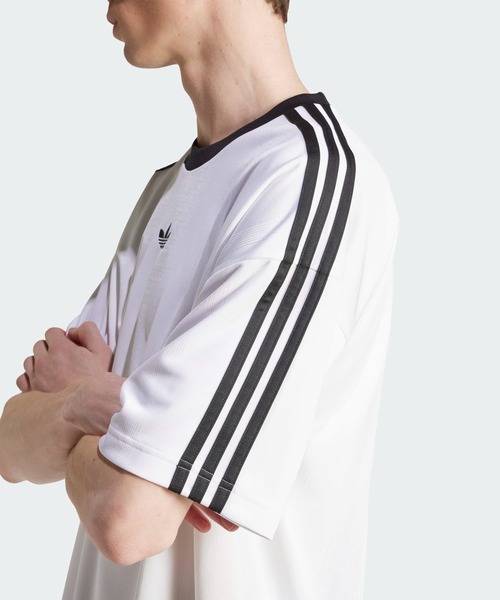 【adidas】アディカラー ジャカード ジャージー Tシャツ アディダス アディカラー ジャカード ジャージー / 半袖Tシャツ