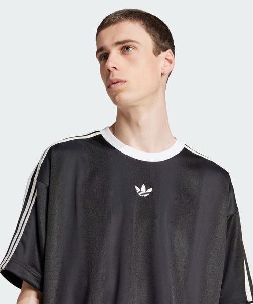 【adidas】アディカラー ジャカード ジャージー Tシャツ アディダス アディカラー ジャカード ジャージー / 半袖Tシャツ