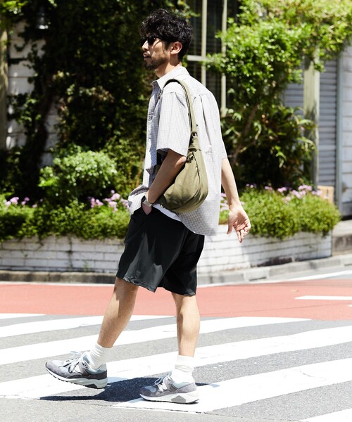 FREAK'S STORE（フリークスストア）の「SUPER ICE EASY SHORT PANTS/スーパーアイス ナイロンイージーショーツ（その他パンツ・メンズ・ブラック/オリーブ/チャコール・MEDIUM/LARGE）」の7枚目の写真