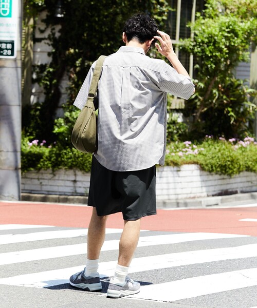 FREAK'S STORE（フリークスストア）の「SUPER ICE EASY SHORT PANTS/スーパーアイス ナイロンイージーショーツ（その他パンツ・メンズ・ブラック/オリーブ/チャコール・MEDIUM/LARGE）」の8枚目の写真