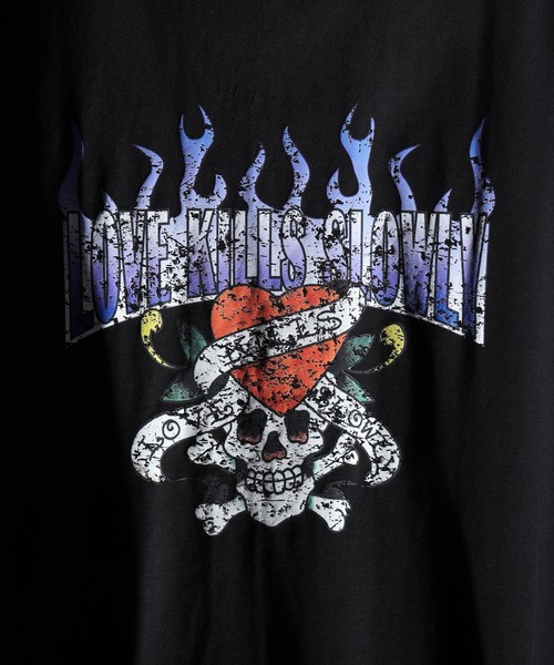 Ed Hardy(エドハーディー)の「ED HARDY ノースリーブTシャツ(Tシャツ/カットソー・メンズ・ブラック系3/ブラック系2/ブラック系4/ブラック系1・L/M)」の17枚目の写真