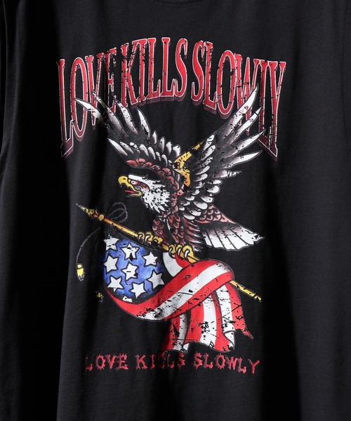 Ed Hardy(エドハーディー)の「ED HARDY ノースリーブTシャツ(Tシャツ/カットソー・メンズ・ブラック系3/ブラック系2/ブラック系4/ブラック系1・L/M)」の10枚目の写真