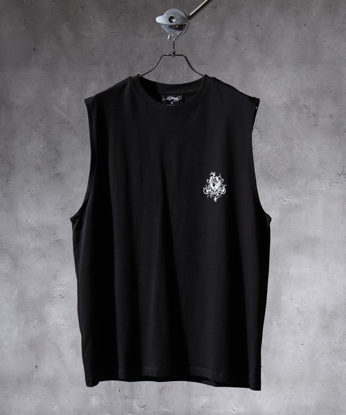 Ed Hardy(エドハーディー)の「ED HARDY ノースリーブTシャツ(Tシャツ/カットソー・メンズ・ブラック系3/ブラック系2/ブラック系4/ブラック系1・L/M)」の11枚目の写真