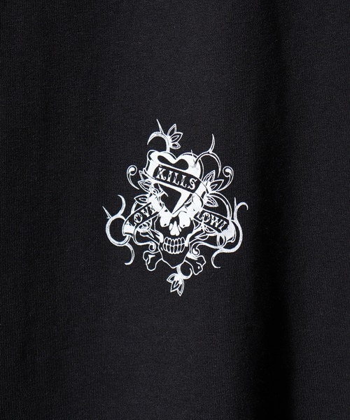 Ed Hardy(エドハーディー)の「ED HARDY ノースリーブTシャツ(Tシャツ/カットソー・メンズ・ブラック系3/ブラック系2/ブラック系4/ブラック系1・L/M)」の12枚目の写真