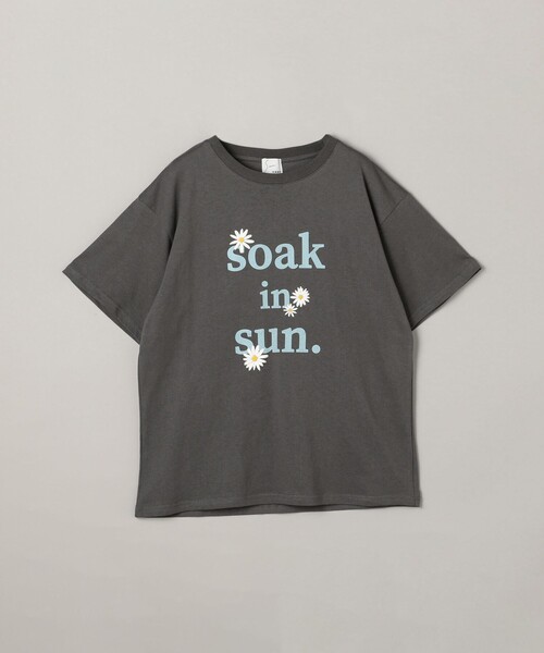 coen(コーエン)の「【スザンヌさんコラボ】Suuフラワーロゴ プリントT(Tシャツ/カットソー・レディース・ライトブルー/ライトピンク/ダークグレー/オフホワイト・M/L)」の22枚目の写真