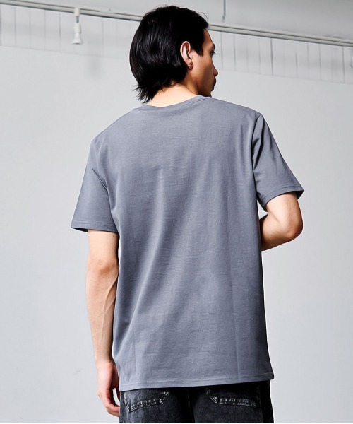 Goodwear(グッドウェア)の「『Goodwear/グッドウェア』吸水速乾ポケット付き半袖Tシャツ(Tシャツ/カットソー・メンズ・ブラック/グレー/スモーキーグリーン系/ホワイト/ネイビー・L/M/XL/S)」の17枚目の写真