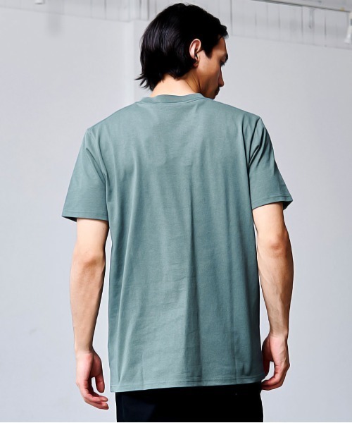 Goodwear(グッドウェア)の「『Goodwear/グッドウェア』吸水速乾ポケット付き半袖Tシャツ(Tシャツ/カットソー・メンズ・ブラック/グレー/スモーキーグリーン系/ホワイト/ネイビー・L/M/XL/S)」の21枚目の写真