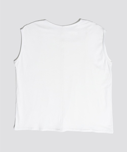 kiehtova（キエトヴァ）の「【kiehtova】LAYERED TANK TOPS/レイヤード タンクトップス（タンクトップ・レディース・ブラウン/ホワイト/グリーン・FREE）」の5枚目の写真