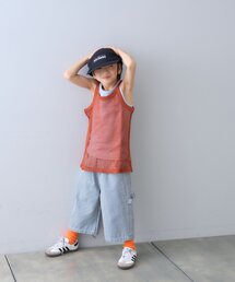 CIAOPANIC TYPY | 【KIDS】メッシュレイヤードリブタンクトップ(タンクトップ)