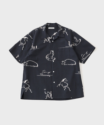 OLD JOE & CO.（オールドジョーアンドコー）の「OLDJOE(オールドジョー)ORIGINAL PRINTED OPEN COLLAR シャツ（シャツ/ブラウス・メンズ）」