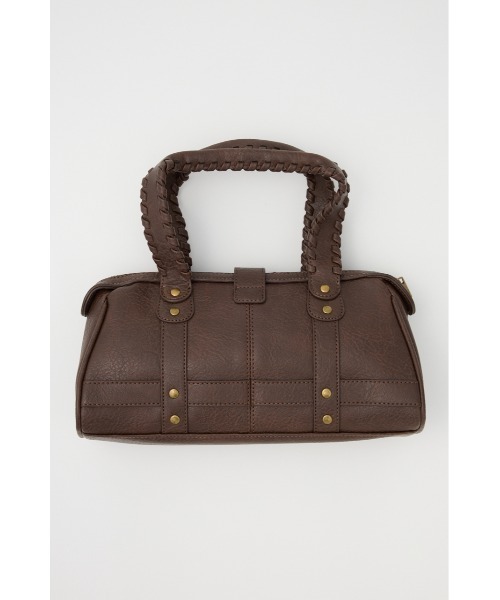 LAGUA GEM（ラグアジェム）の「DOCKING STUDS バッグ（ハンドバッグ・レディース・ブラック/ブラウン・FREE）」の4枚目の写真