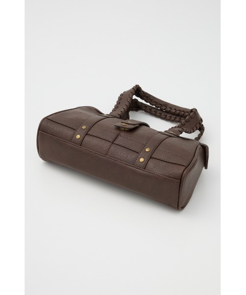 LAGUA GEM（ラグアジェム）の「DOCKING STUDS バッグ（ハンドバッグ・レディース・ブラック/ブラウン・FREE）」の5枚目の写真