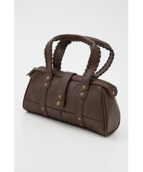 LAGUA GEM（ラグアジェム）の「DOCKING STUDS バッグ（ハンドバッグ・レディース・ブラック/ブラウン・FREE）」の6枚目の写真