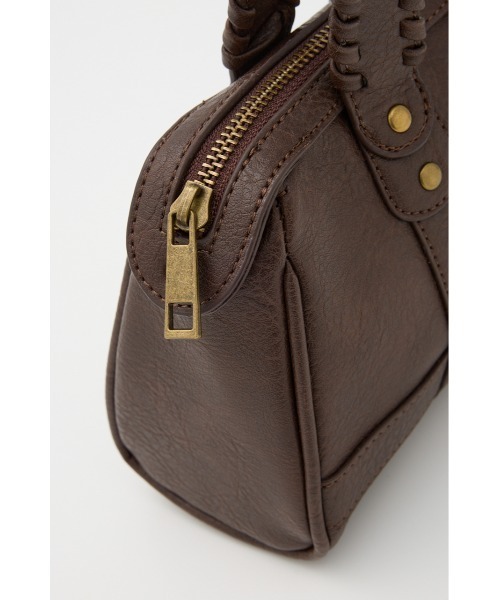 LAGUA GEM（ラグアジェム）の「DOCKING STUDS バッグ（ハンドバッグ・レディース・ブラック/ブラウン・FREE）」の9枚目の写真