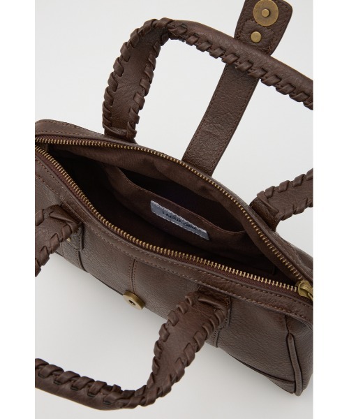 LAGUA GEM（ラグアジェム）の「DOCKING STUDS バッグ（ハンドバッグ・レディース・ブラック/ブラウン・FREE）」の10枚目の写真