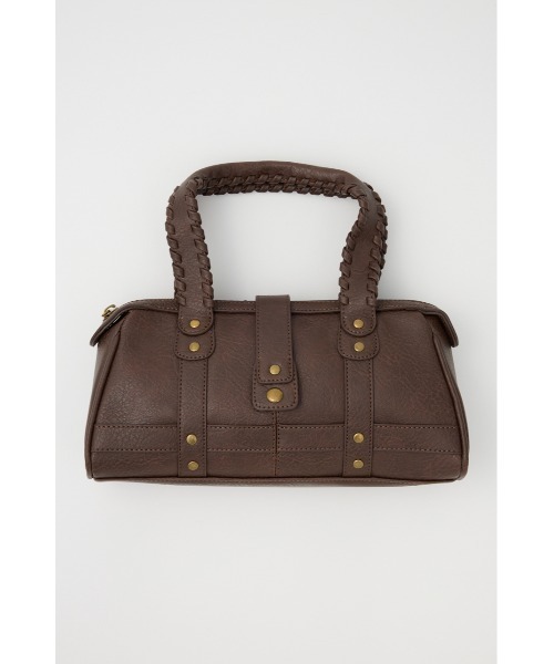 LAGUA GEM（ラグアジェム）の「DOCKING STUDS バッグ（ハンドバッグ・レディース・ブラック/ブラウン・FREE）」の3枚目の写真