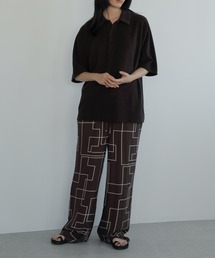 anuke（アンヌーク）の「Geometric Easy Pants（その他パンツ