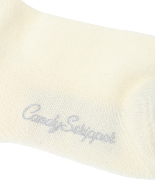 Candy Stripper（キャンディストリッパー）の「【コジコジ×Candy Stripper】ジョニー、げんきだしなRIB ソックス（ソックス/靴下・レディース・オフホワイト/ブルー/レッド/ブラック・FREE）」の5枚目の写真